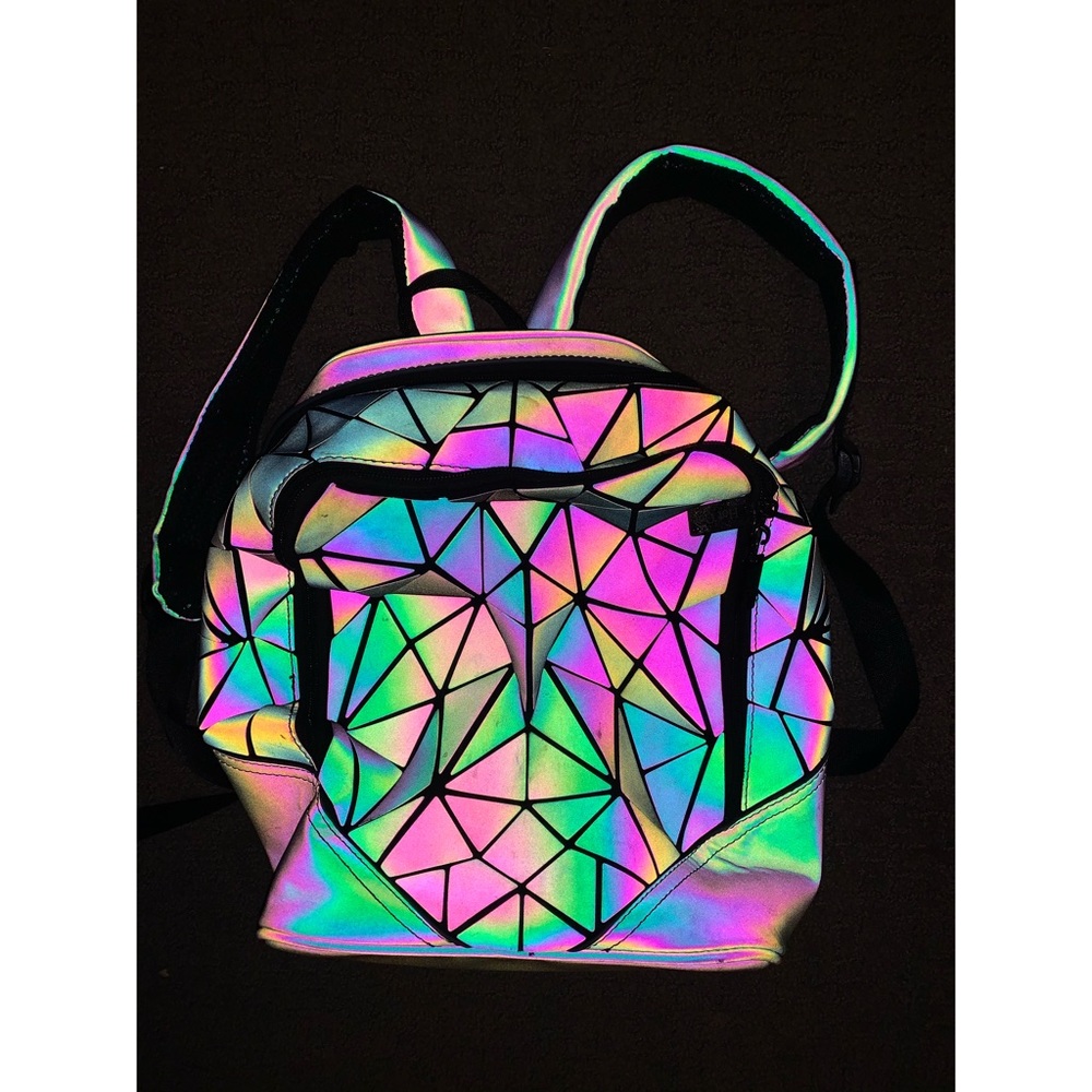 REFLECTIVE RAINBOW BACKPACK